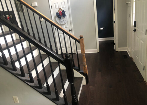 Round-Hill-Virginia-floor-replacement-on-stairs